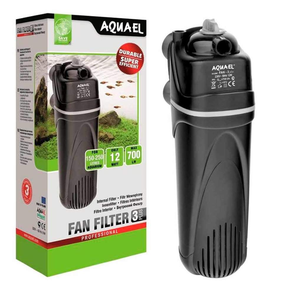 картинка Внутренний фильтр Акваэль Fan-3 Plus (Aquael) для аквариумов 150-250 л. от магазина Зоокалуга