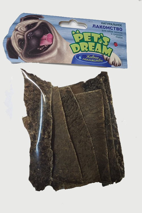 картинка Петс Дрим (Pets Dream) лакомство для собак, рубец ягненка, пластины Мини от магазина Зоокалуга