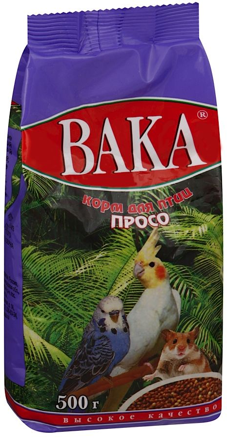 картинка ВАКА ВК Просо 500 г 14*1. от магазина Зоокалуга