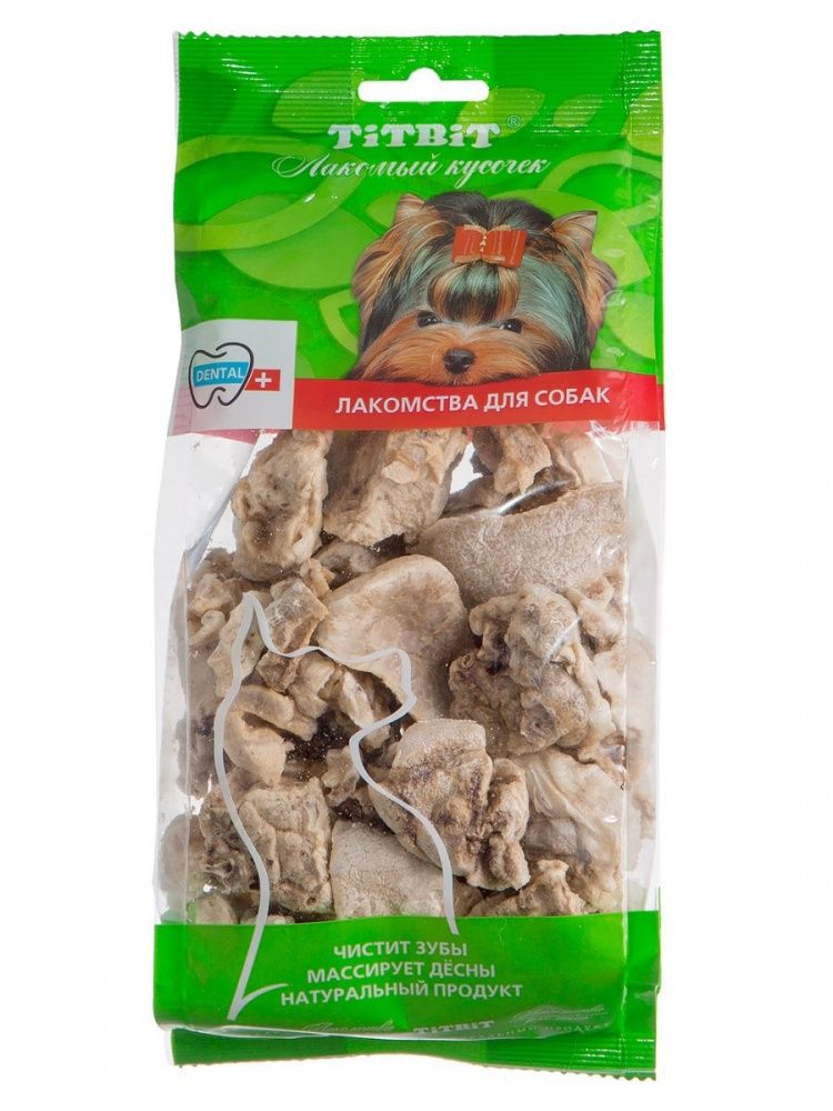 картинка ТитБит Легкое говяжье XL - мягкая упаковка 40г от магазина Зоокалуга