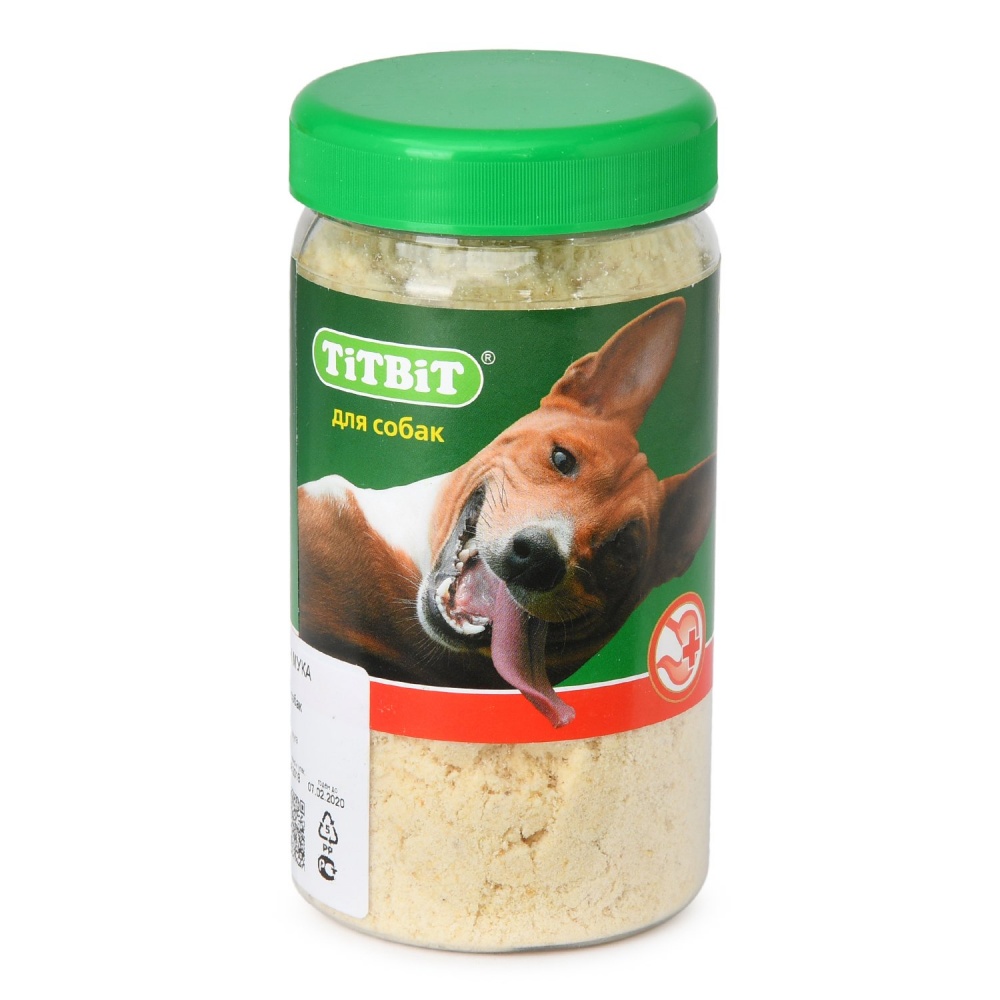 картинка ТитБит (TitBit) мясокостная мука для собак, банка 120 гр. от магазина Зоокалуга