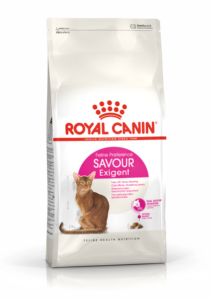 картинка Роял Канин (Royal Canin Savor Exigent) сухой корм для кошек-приверед ко вкусу в еде, 2 кг. от магазина Зоокалуга