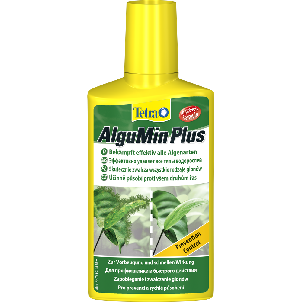 картинка Тетра Алгумин (Tetra AlguMin) средство против водорослей , 100 мл. от магазина Зоокалуга