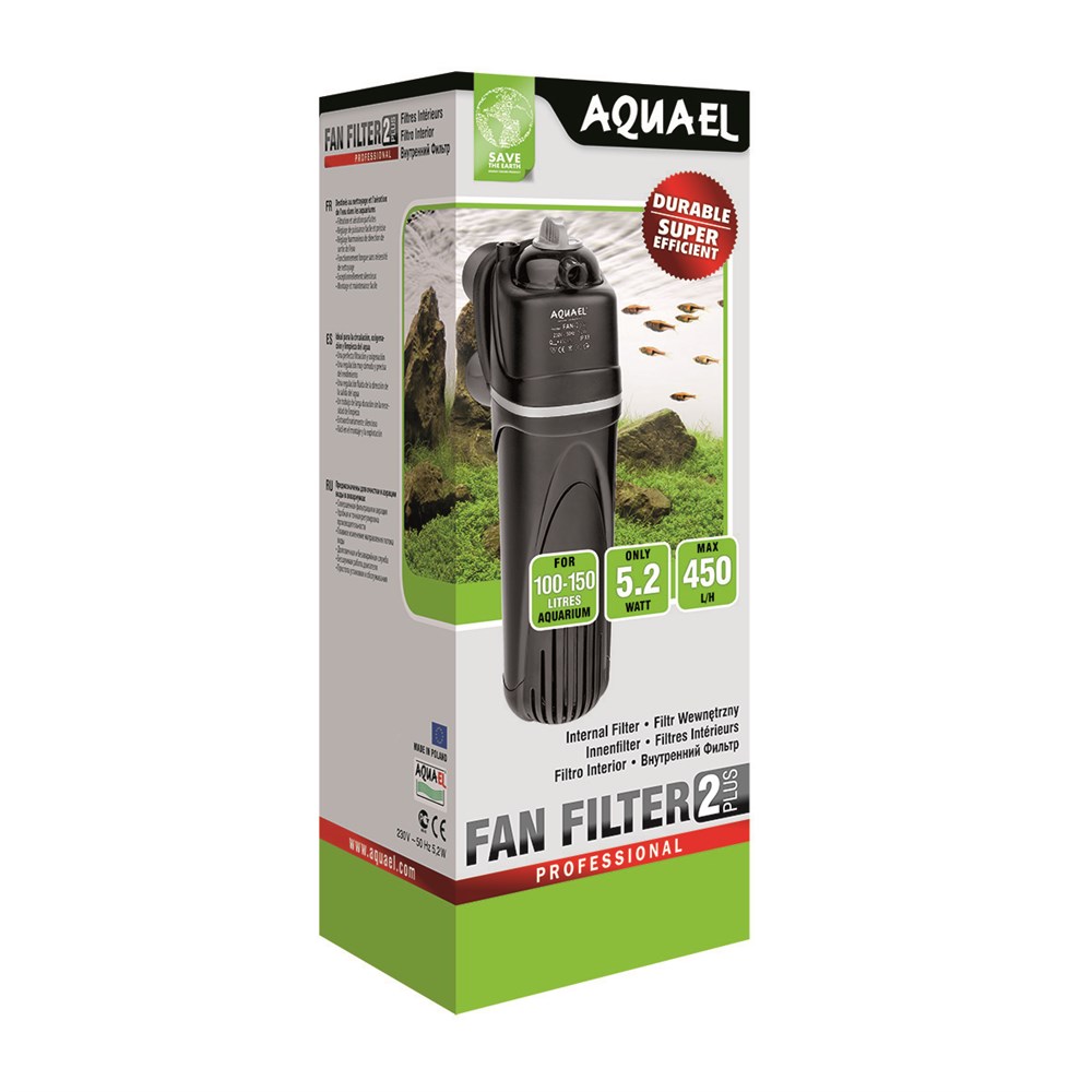 картинка Внутренний фильтр Акваэль Fan-2 Plus (Aquael) для аквариумов 100-150 л. от магазина Зоокалуга