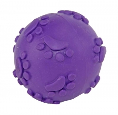 картинка Игрушка Догман для собак - мячик с лапками пищащий 6 см. от магазина Зоокалуга