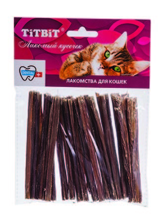 картинка Лакомство ТитБит (TitBit) для кошек кишки бараньи, 34 гр. от магазина Зоокалуга