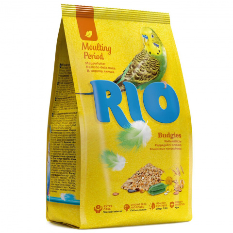 картинка РИО (RIO) корм для волнистых попугайчиков в период линьки, 1 кг. от магазина Зоокалуга