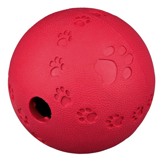 картинка Игрушка Трикси (Trixie) для собак - мяч для лакомства, резина, ф6 см. от магазина Зоокалуга
