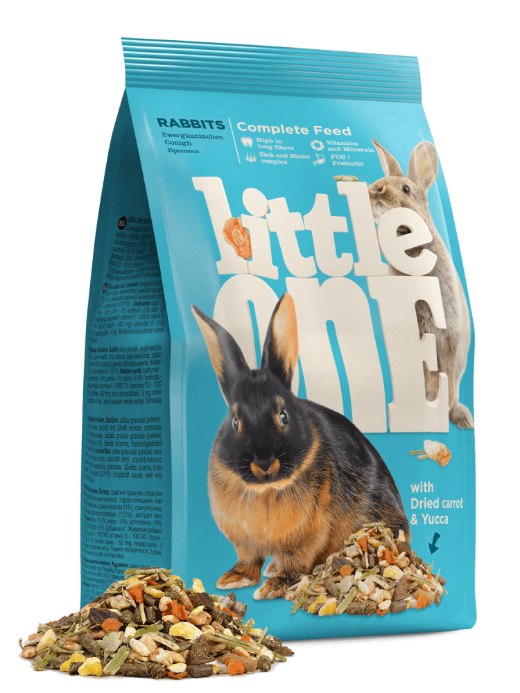 картинка Литл Ван (Little One) корм для кроликов, 900 гр. от магазина Зоокалуга