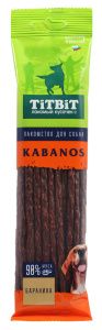картинка ТитБит (TiTBiT) Колбаски Kabanos с бараниной. 120 гр. 1*12 от магазина Зоокалуга
