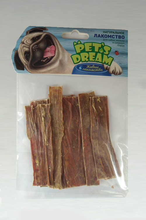 картинка Петс Дрим (Pets Dream) лакомство для собак, кишки говяжьи Мини от магазина Зоокалуга