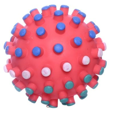 картинка Игрушка д/с Мяч - мина средняя 8см Зооник от магазина Зоокалуга