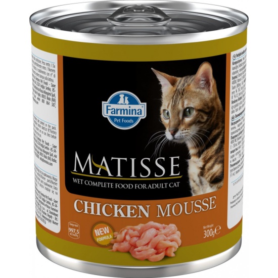 картинка Фармина Матисс (Farmina Matisse) корм консервированный для кошек, мусс с курицей, 300 гр. от магазина Зоокалуга