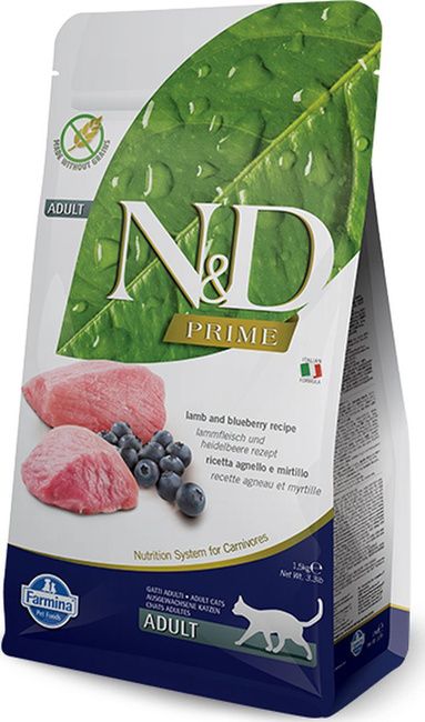 картинка Фармина N/D д/кош 0,3кг беззерн. Ягненок/черника  от магазина Зоокалуга