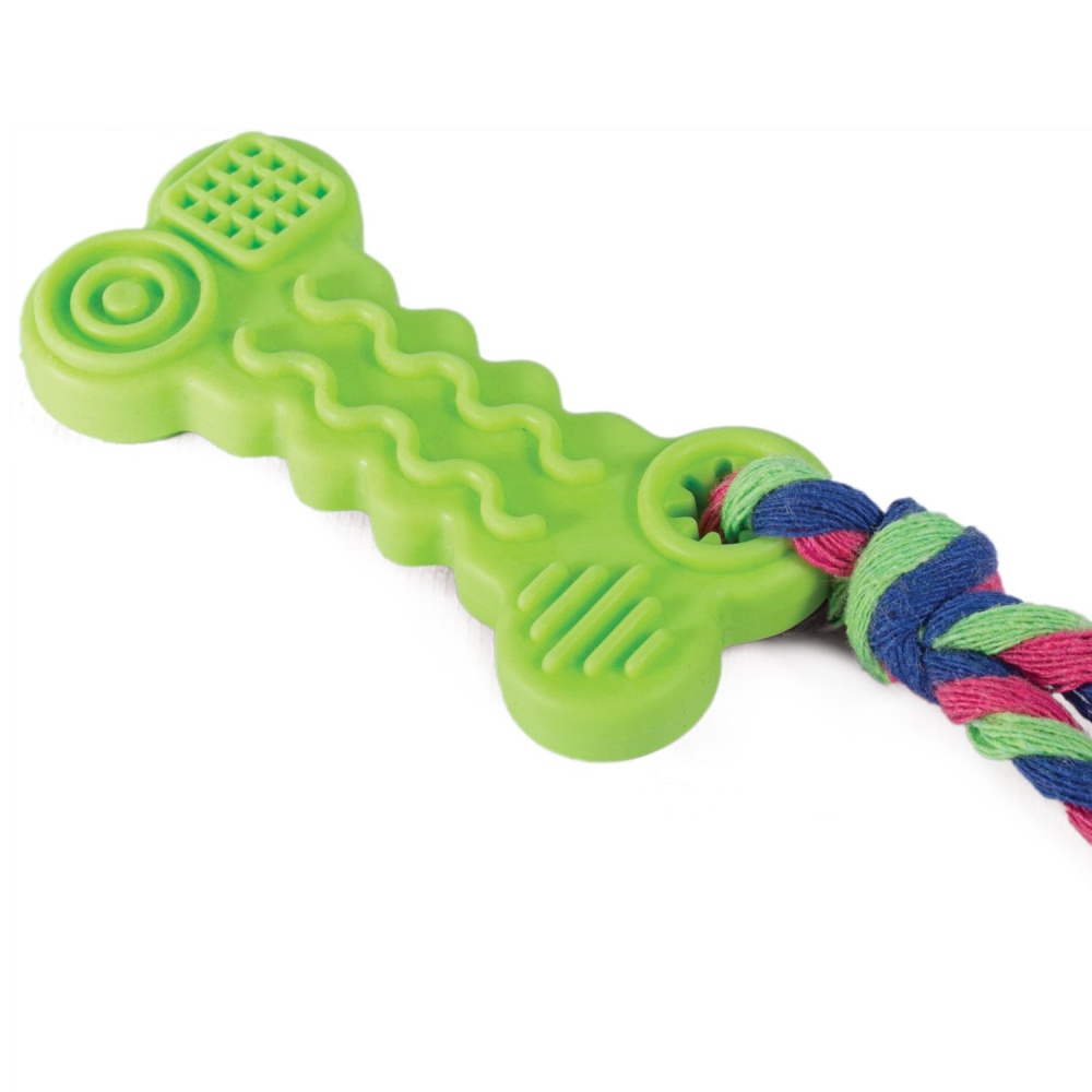 картинка Игрушка для собак -  косточка-веревка  от магазина Зоокалуга