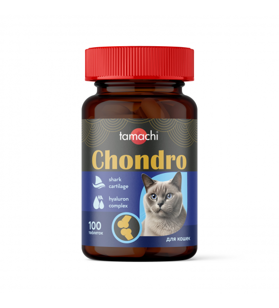 картинка Тамачи 100таб Хондро для кошек 1*9 от магазина Зоокалуга