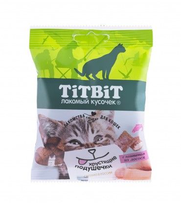 картинка ТитБит  д/кош Хруст.подуш с паштетом из ягненка 30г от магазина Зоокалуга