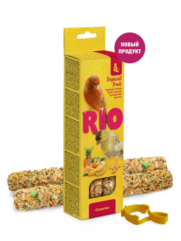 картинка РИО (RIO) палочки для канареек с тропическими фруктами, 80 гр. от магазина Зоокалуга