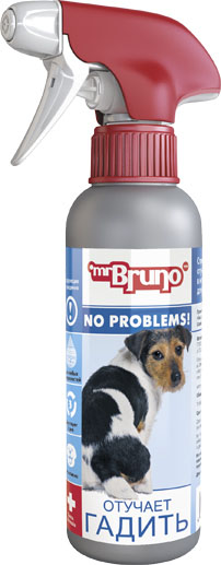 картинка Спрей Мистер Бруно (Mr. Bruno) для собак "Отучение гадить", 200 мл. от магазина Зоокалуга