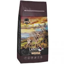 картинка Ландор (Landor) сухой корм для собак мелких пород, ягненок/рис, 15 кг. от магазина Зоокалуга