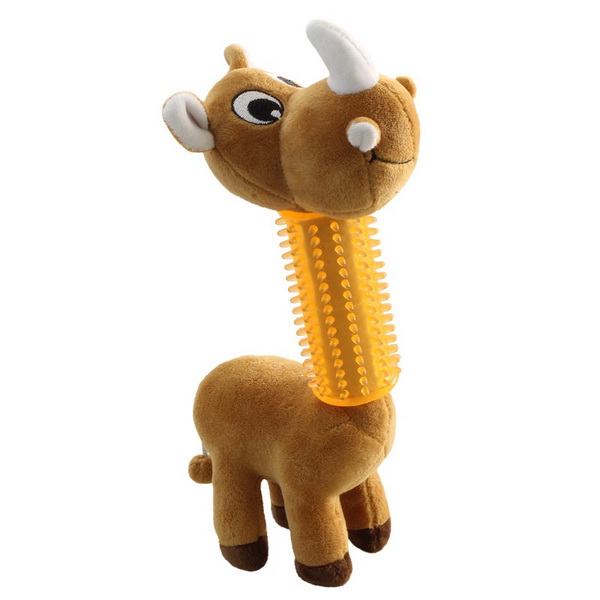 картинка Триол Мягкая игрушка для собак Носорог в броне от магазина Зоокалуга