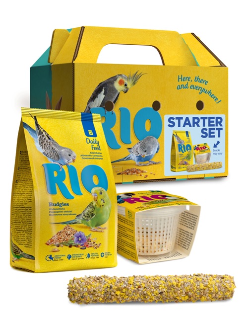 картинка РИО - стартовый набор владельца волнистого попугайчика, 700 гр. от магазина Зоокалуга