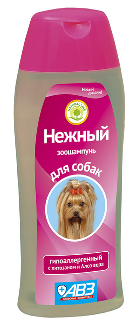 картинка Нежный шампунь для собак, гипоаллергенный, 270 мл. от магазина Зоокалуга