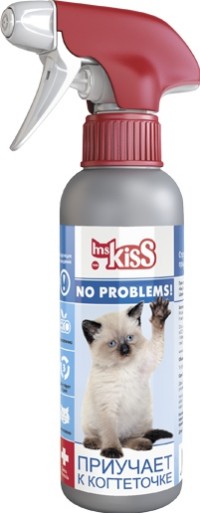 картинка Спрей Мисс Кисс (Ms.Kiss) для кошек - Приучение к когтеточке, 200 мл. от магазина Зоокалуга