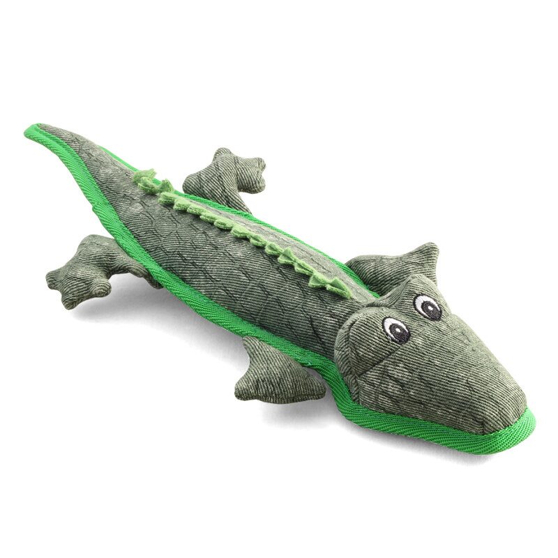 картинка Триол игрушка для собак мягкая Крокодил  от магазина Зоокалуга