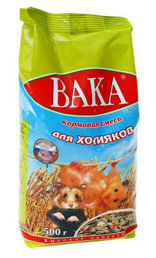картинка Корм Вака для хомяков, 500 гр. от магазина Зоокалуга