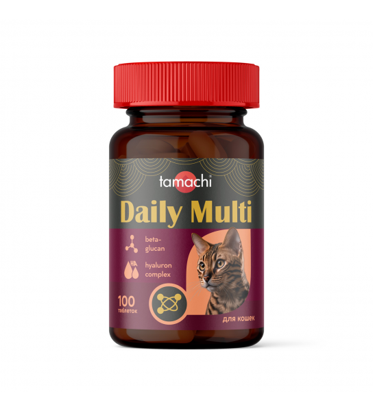 картинка Тамачи 100таб Дейли мульти для кошек 1*9 от магазина Зоокалуга