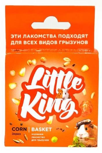 картинка Литтл Кинг (Little King) лакомства для грызунов Корзинка зерновая, 40 гр от магазина Зоокалуга