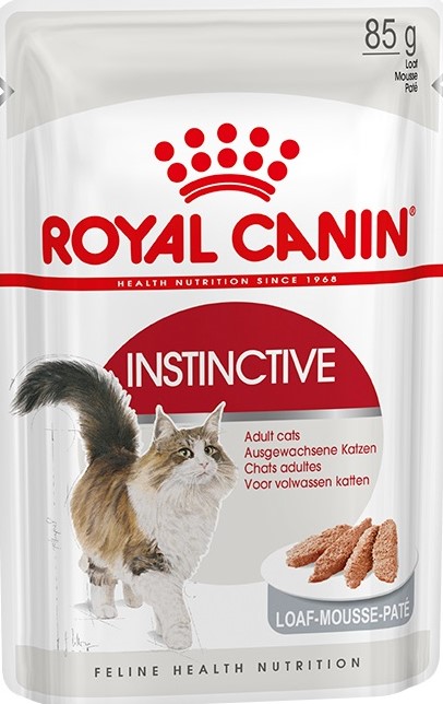 картинка Корм консервированный Роял Канин (Royal Canin Instinctive) для кошек, паштет, 85 гр. от магазина Зоокалуга