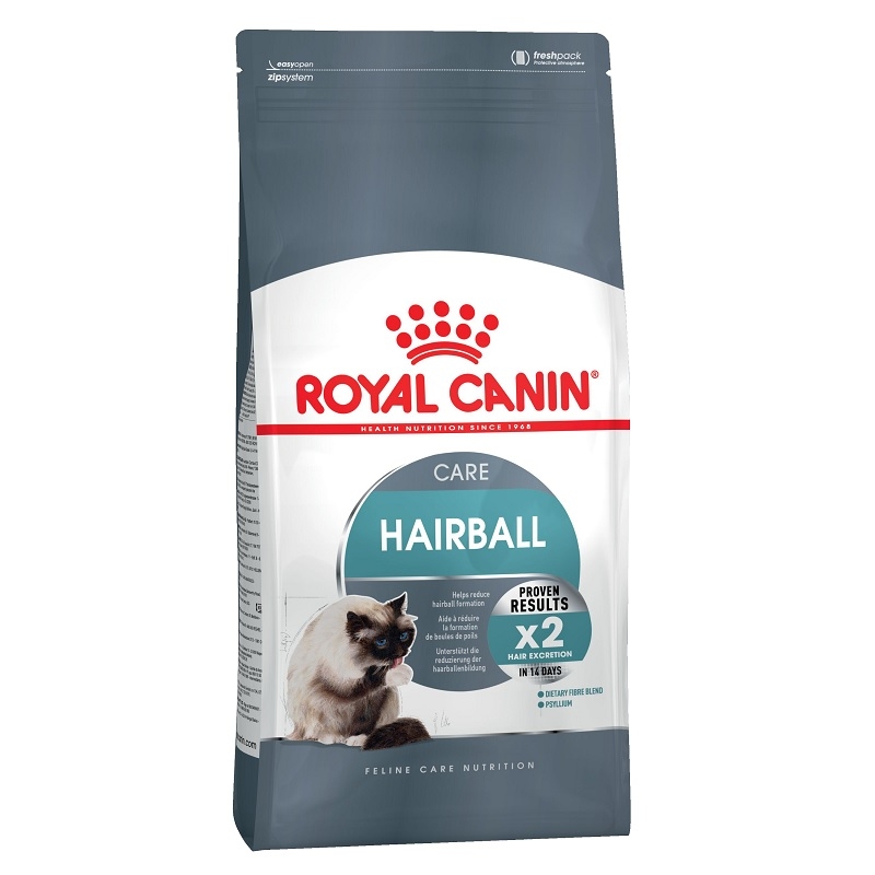 картинка Роял Канин (Royal Canin Hairball)  сухой корм для кошек вывод шерсти, 2 кг. от магазина Зоокалуга