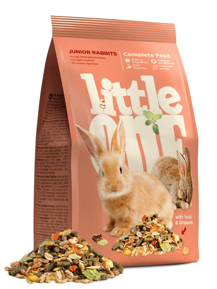 картинка Литл Ван (Little One) корм для молодых кроликов, 400 гр. от магазина Зоокалуга