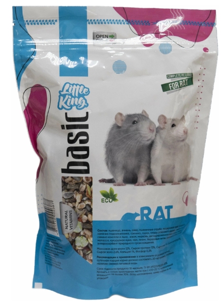 картинка Литтл Кинг ( Little King ) корм для крыс, 800 гр от магазина Зоокалуга