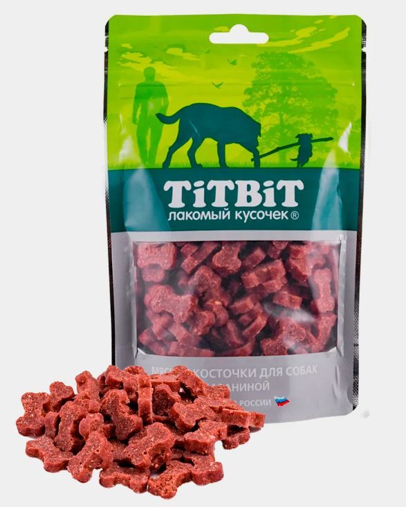 картинка ТитБит Косточки мясные с бараниной 1*11 от магазина Зоокалуга