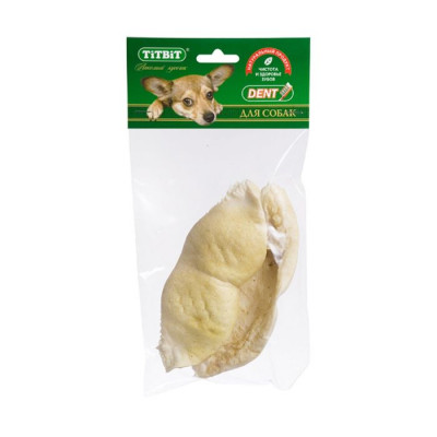 картинка Лакомство ТитБит (TitBit) для собак губы говяжьи, 65 гр. от магазина Зоокалуга