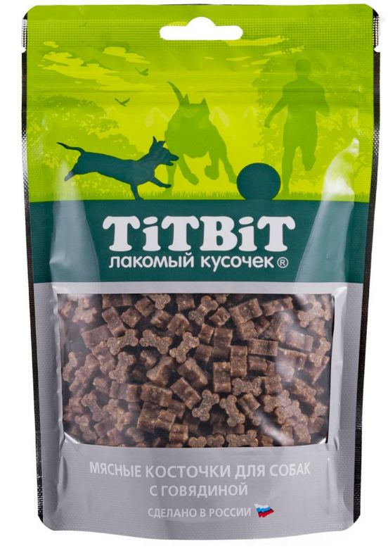 картинка ТитБит (TiTBiT) Косточки мясные с говядиной, 145 гр. от магазина Зоокалуга