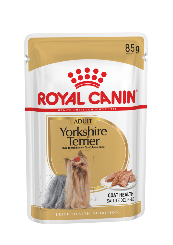 картинка Роял Канин (Royal Canin) корм консервированный для взрослых собак породы йоркширский терьер, паштет, 85 гр. от магазина Зоокалуга