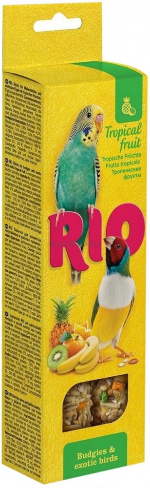 картинка РИО (RIO) палочки для попугаев с фруктами и ягодами, 180 гр. от магазина Зоокалуга