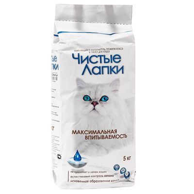 картинка Чистые Лапки комкующ. нап. д/кош 5кг 1*3 от магазина Зоокалуга
