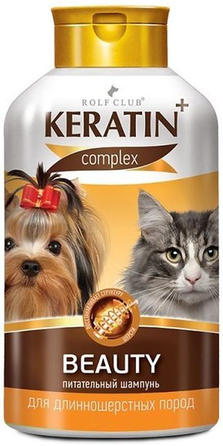 картинка Кератин+ шамп д/длинношерст кош/соб 400мл 1*12 от магазина Зоокалуга