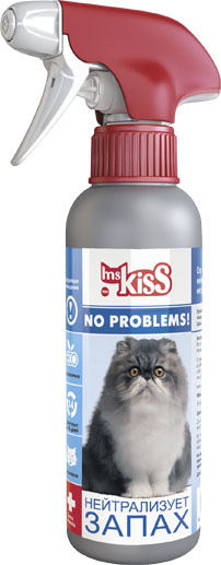 картинка Спрей Мисс Кисс (Ms.Kiss) для кошек Нейтрализатор запаха, 200 мл. от магазина Зоокалуга