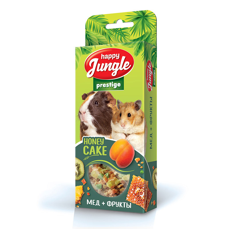 картинка Хэппи Джангл (Happy Jungle Prestige) лакомство - Корзинки для грызунов, мед/фрукты, 3 шт. от магазина Зоокалуга