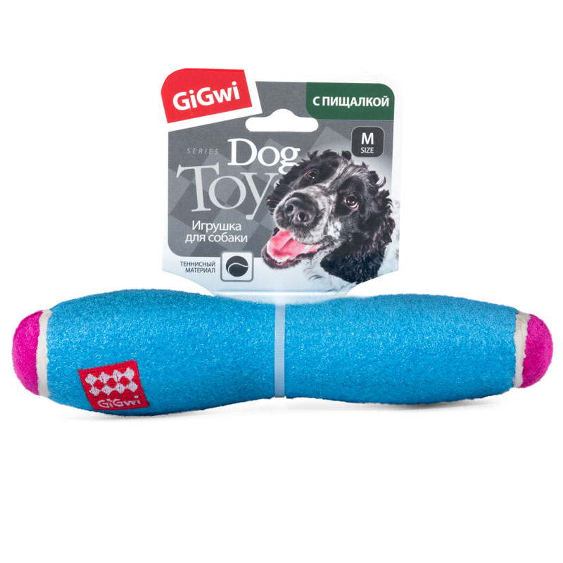 картинка Игрушка для собак ГиГви (GiGwi) - палка средняя с пищалкой,20 см  от магазина Зоокалуга