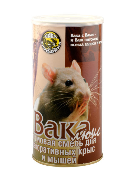 картинка Корм Вака Люкс для декоративных крыс и мышей, 800 гр. от магазина Зоокалуга