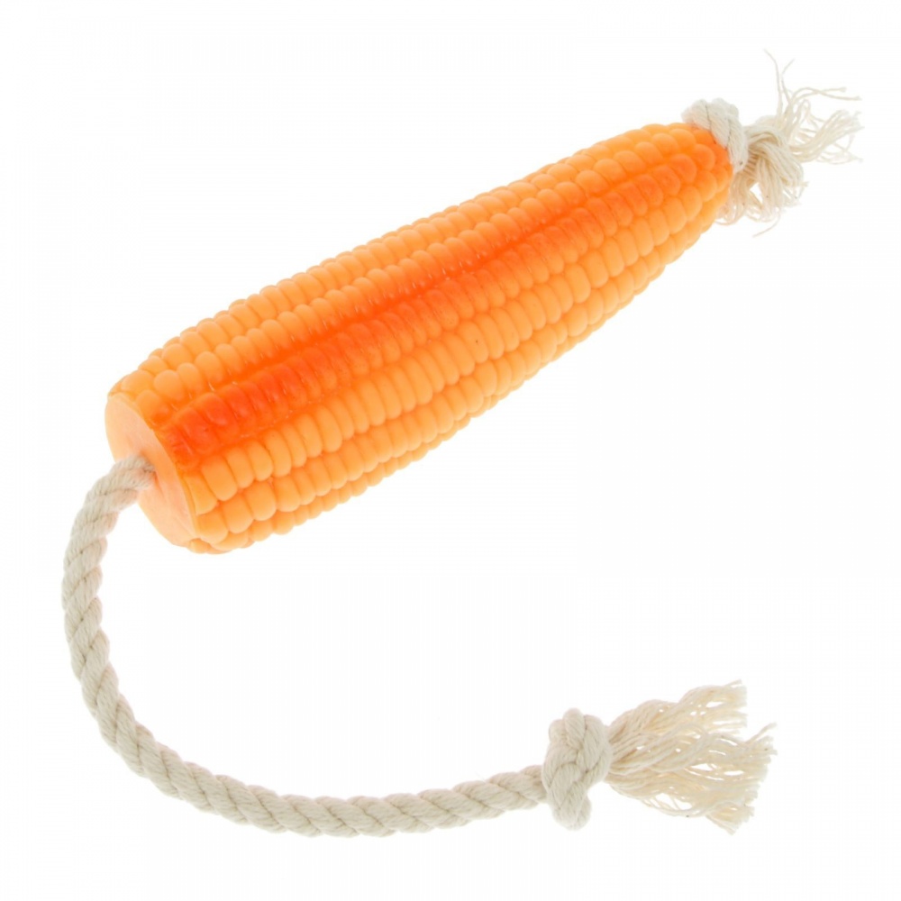 картинка Игрушка Зооник для собак - Кукуруза на веревке  от магазина Зоокалуга