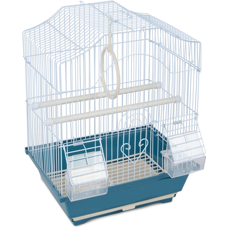 картинка Триол (Triol) клетка для птиц 2112A, эмаль, 30*23*39 см. от магазина Зоокалуга