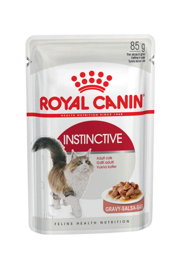 картинка Роял Канин Инстинктив (Royal Canin Instinctive) корм консервированный взрослых для кошек, желе 85 гр. от магазина Зоокалуга